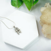 Krishna Silver Pendant : Radha Krishna - Love Rocks